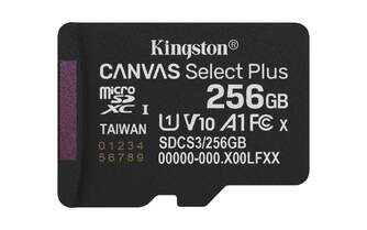 TARJ. MEM. KINGSTON MICRO SD 256GB ADAPTA SDCS3