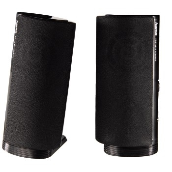 Altavoces Hama para PC 057139 - Jack 3.5 y USB, 2.0, 140-20000 Hz, Negro