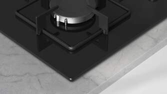 ENCIM. BALAY 3ETG464SB 4F 60CM GAS BUT INT NEGRO