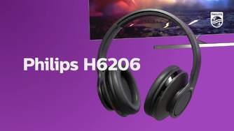 AURICULARES PHILIPS TAH6206BK/00 INDOOR TV