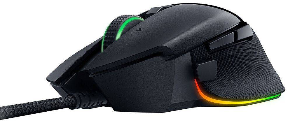 Rat&oacute;n Gaming Razer Basilisk V3 - 26000 DPI, Ergon&oacute;mico, 11 botones programables, Luces LED