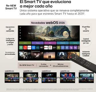 TV LG 77%%%quot; 77C64LA UHD OLED EVO A11 165HZ WEBOS26