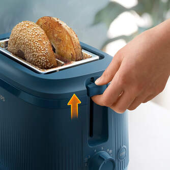 TOST. PHILIPS HD2511/70  2R CORTO 900W AZUL