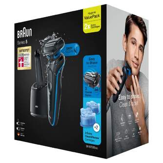 AFEITA. BRAUN 52B7000 SERIE 5   PACK LIMPIEZA