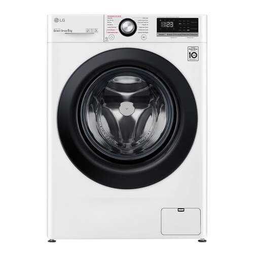 Lavadora LG F4WV3008S6W - A+++ -40%, 8kg