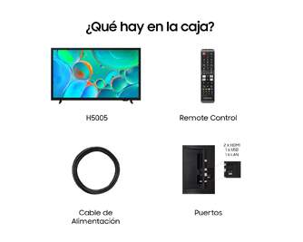 TV SAMSUNG 32%%%quot; TU32H5005F HD SMART TV BT