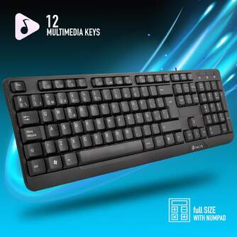 TECLADO NGS FUNKYV3 KEYBOARD CON 12 HOT