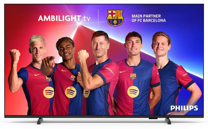 TV Philips 50" 50PUS8009 - 4K Ultra HD, Smart TV Titan OS, Ambilight, HDR10+, 20 W