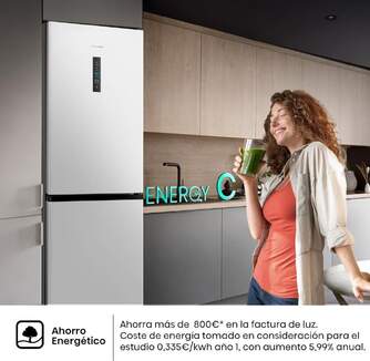 FRICOM. HISENSE RB390N4BWC 186x60x59 NF BCO DSP