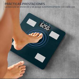 BASCULA ROWENTA BR2600 INTELIGENTE NEGRA