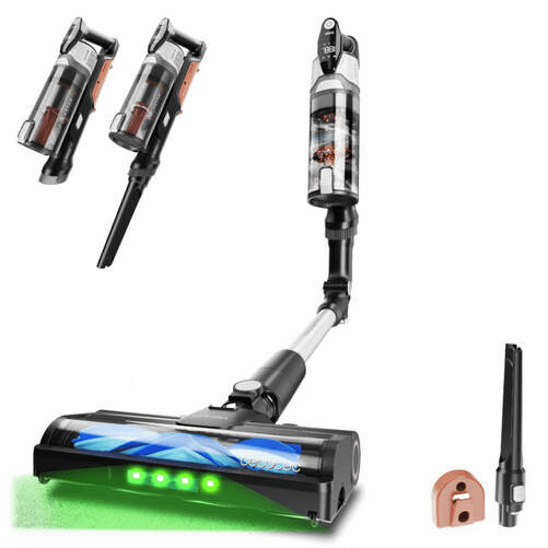 Aspiradora Escoba Cecotec Conga Rockstar S30 Flex - 240 W, 20 kPa, Autonom&iacute;a 45 min., Luz LED, Negro