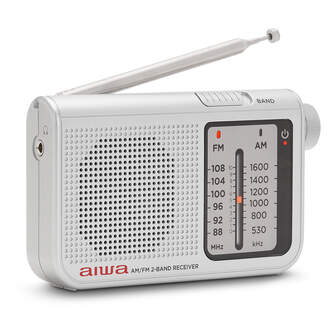 RADIO PORTATIL AIWA RS55SL AM/FM ALTAVOZ SILVER