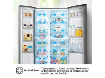 FRI. HISENSE RS677N4ACC 179x91x65 2P NF INOX