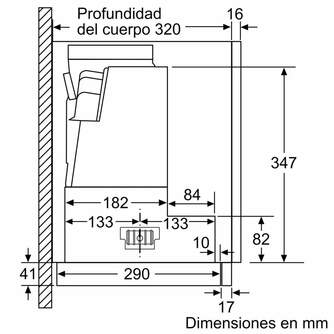 CAMP. BOSCH DFS067A51 60CM 728M3h