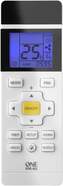 Mando Universal Aire Acondicionado One For All URC1035 - IR inalámbrico, pantalla LCD, gris