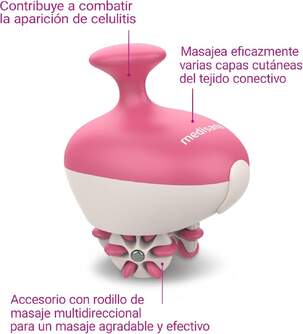 MASAJE MEDISANA AC900 ANTICELULITICO 3RODILLOS RECARGABLE