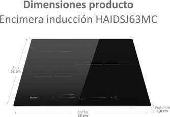 ENCIM. HAIER HAIDSJ63MC 3F WIFI BT TACTIL INDUC.
