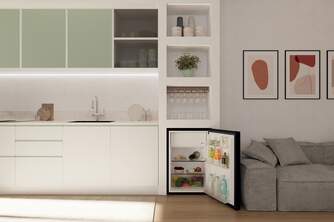 FRI. CANDY CNOQ2S58EB 85x55x58 TABLETOP NEGRO