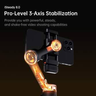 GIMBALL HOHEM ISTEADY V3 AI AUTO TRACK NEGRO