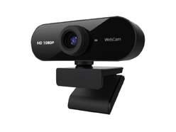 Webcam fija Nilox NXWC11 - 1080p, 30 FPS, interfaz USB 2.0, con clip/soporte, negra
