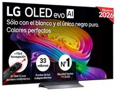 TV LG 42" OLED evo 42C64LA - 4K Ultra HD, a11 AI 4K Gen3, 144 Hz, 40W Dolby Atmos, HDR10