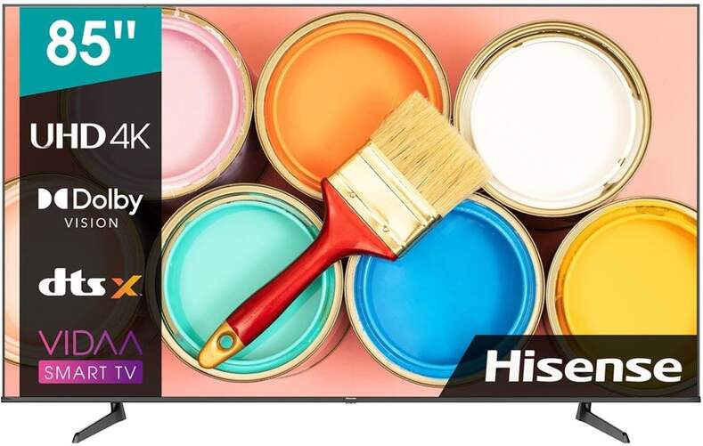 TV 85" Hisense 85A6BG