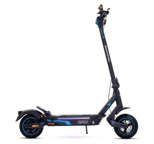 Pat&iacute;n el&eacute;ctrico Smartgyro K5 Pro - Ruedas 10" tubeless, 900 W, 60km autonom&iacute;a, triple freno