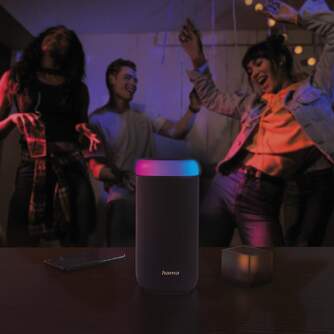 ALTAVOZ HAMA 00188228 BT SHINE 2.0 NEGRO
