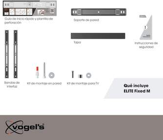 SOPORTE TV VOGELS TVM 5405 FIXED MOUNT MEDIUM
