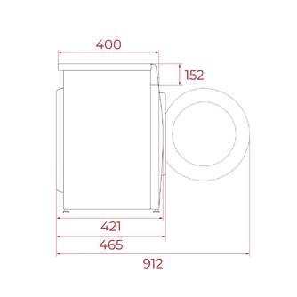LVD. TEKA WMK40740 7K 1400R DSP BCO 113910016