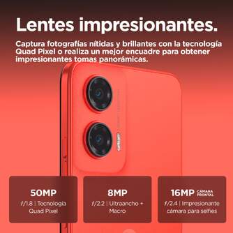 SMARTPHONE MOTOROLA G35 5G 8/256 6,72%%%quot; ROJO