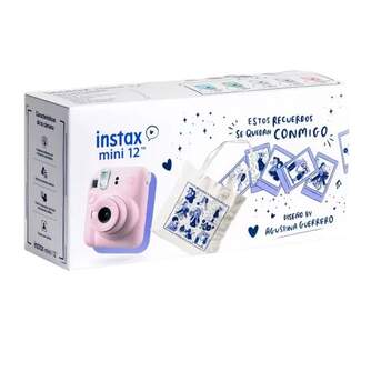 CAMARA FUJIFILM INSTAX MINI 12 PINK 10 FOTOS BOLS