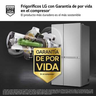 FRI. LG GSLE91MBAC 179x91 635L INOX DISP METALF