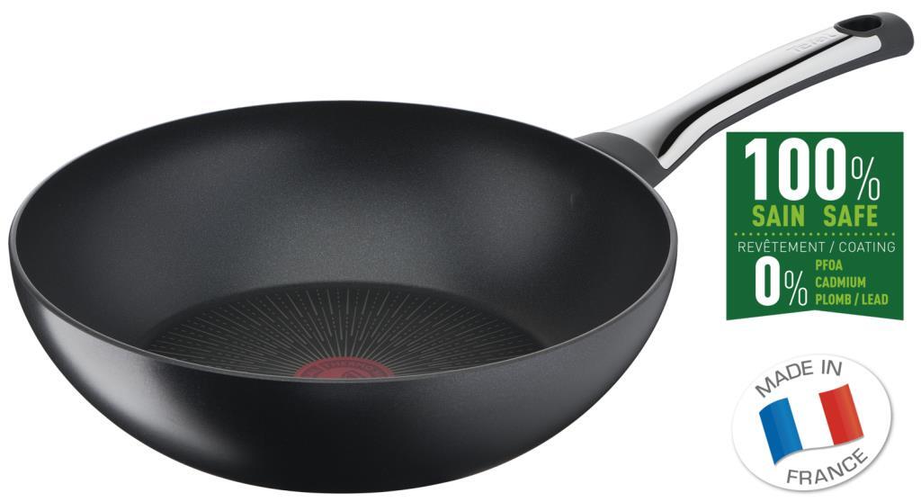 Tefal Excellence G2691932 28cm 28 cacerola para woksofrito alrededor titanium antirayaduras sin pfoa wokexcellence28