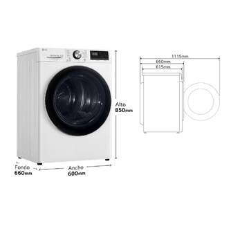 SECADORA LG RC80V9AV2W 8K BC A   -10% BCA DSP WIFI