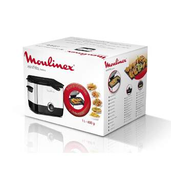 FREIDORA MOULINEX AF220010 1L INOX,1000W