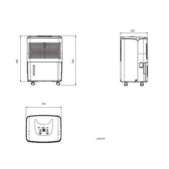 DESHUMI DAITSU ADD10XA 3NDA0053 10L