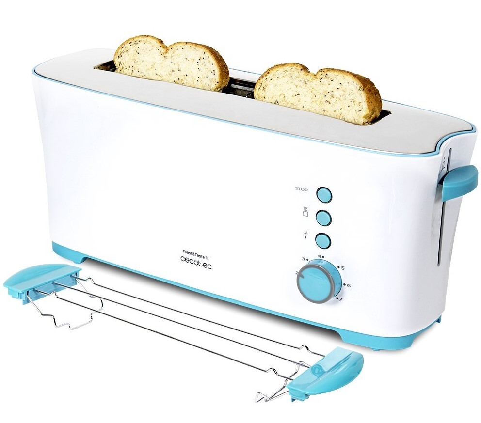 Tostadora Cecotec Toast&Taste - 1000W, 1 Ranura larga
