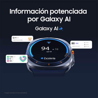 SMARTWATCH SAMSUNG GALAXY WATCH ULTRA 2025 LTE BLA