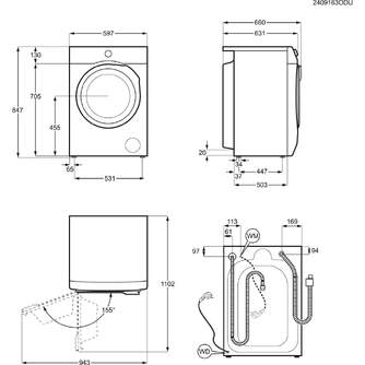 LVD. AEG LFR7304L4B 11K 1400R DSP BCA PROSTEAM
