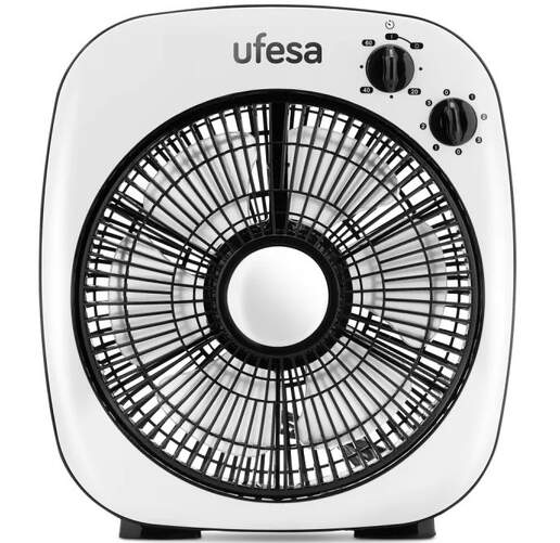 Ventilador Suelo Ufesa BF5030 - 50W, Diámetro 25cm, Temporizador