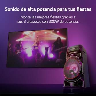 ALTAVOZ LG XBOOM RNC5 300W DJ FM/DAB  BT 2XUSB