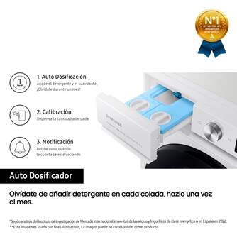 LVD. SAMSUNG WW90T534DTW 9K 1400R BCA ATD