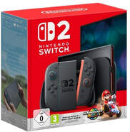 Consola Nintendo Switch 2 + Juego Mario Kart World - Autonomía 6,5 h, 2 Altavoces, Negro