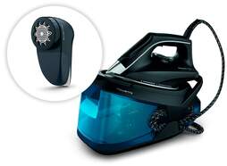 Centro Planchado Rowenta VR8316 6,1B+Quitapelusas - 2400 W, 1,7 L, 310 gr/min, Inox, Morado, Negro