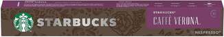 C&aacute;psulas Starbucks Nespresso Caff&egrave; Verona - Espresso, Tostado, Intenso, 12 c&aacute;psulas