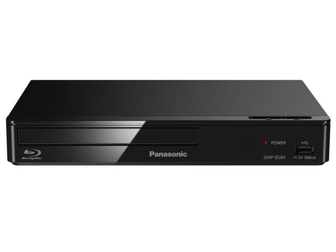 Reproductor Blu-Ray Panasonic DMP-BD84EG-K - Full HD, USB, conexión en red