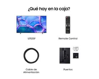 TV SAMSUNG 75%%%quot; TU75U7025F CRYSTAL UHD SMART TV BT