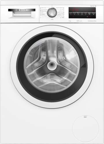 Lavadora Bosch WUU28T63ES - Clase A, 8kg, 1400r, 15 Progr., EcoSilence, ActiveWater, Blanca