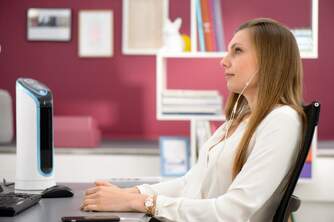 VENTILADOR TORRE ROWENTA VU6210F0 40CM 30W BLANCO